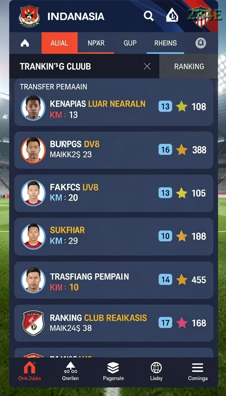 Cuplikan layar SENSASI777 — aktivitas