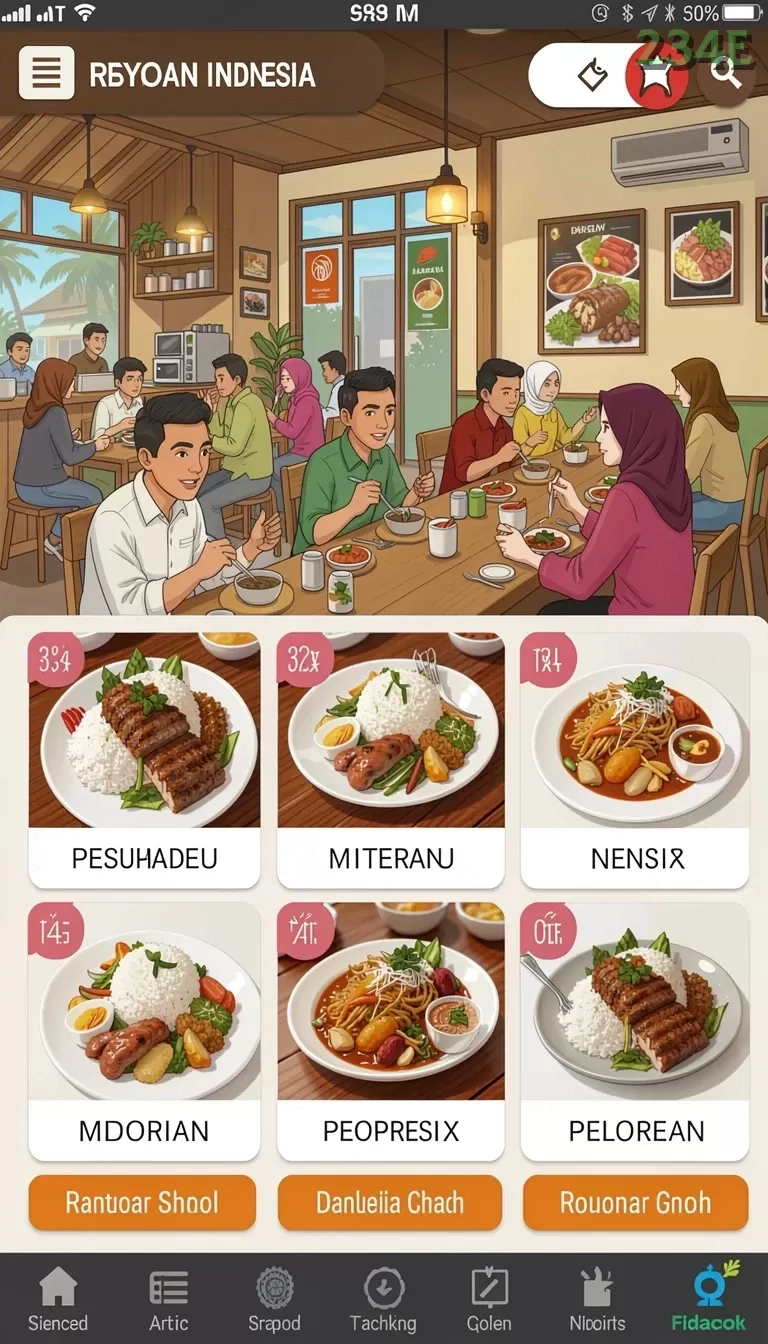 Cuplikan layar JTBLUE — aktivitas